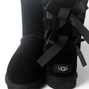 UGG Women's Black Bow Boots